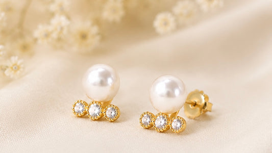 【7/28予約開始】Harmony Single Pearl Earrings