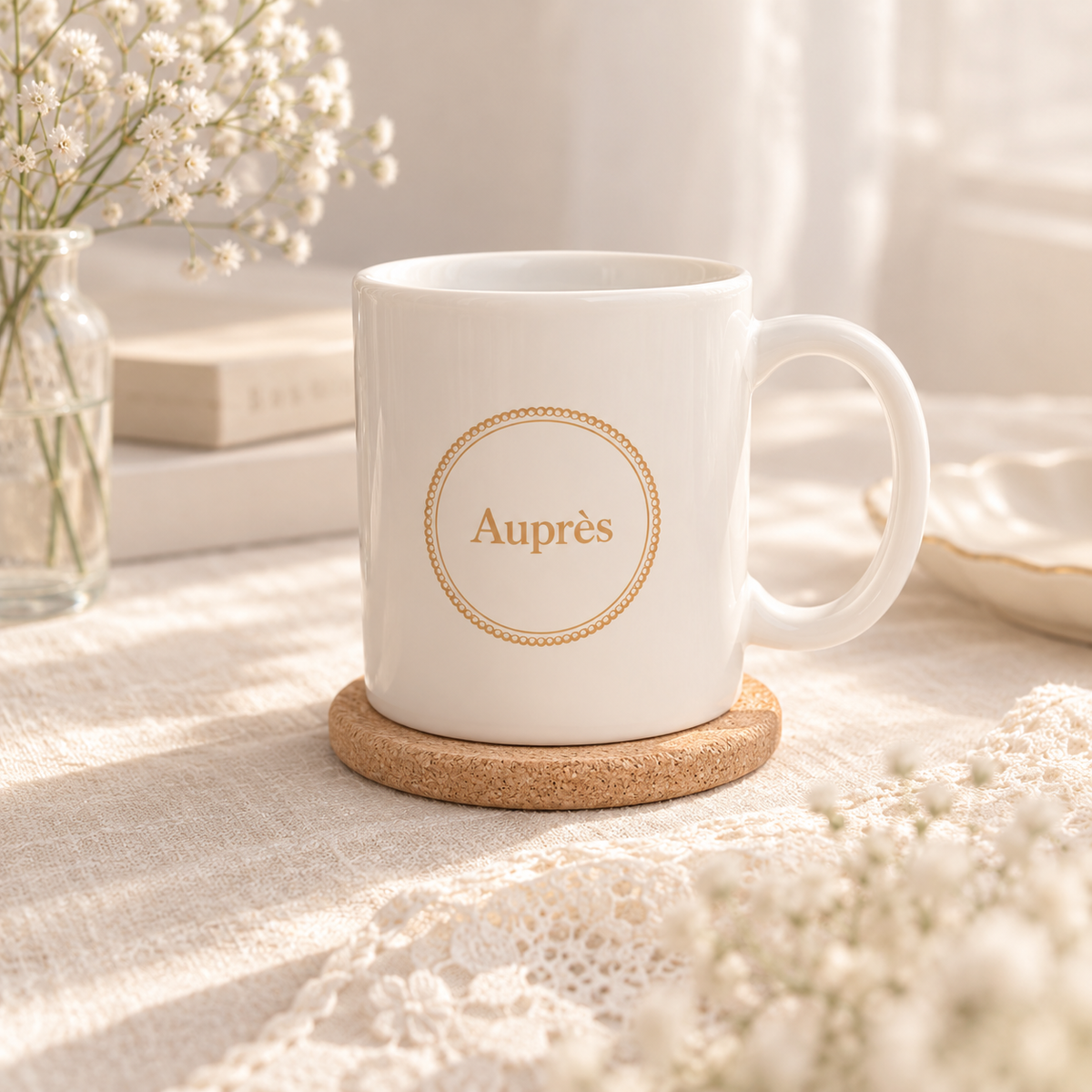 Auprès Logo Mug