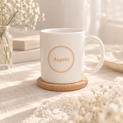 Auprès Logo Mug